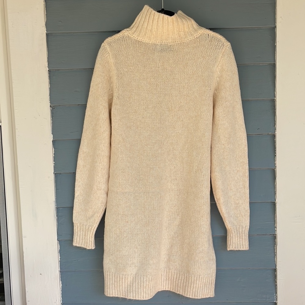 ASOS Ivory Turtleneck Mini Dress - Picture 7 of 9